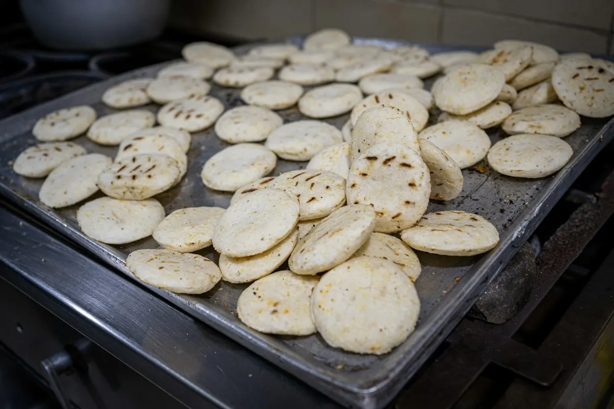 Arepas con Huevo